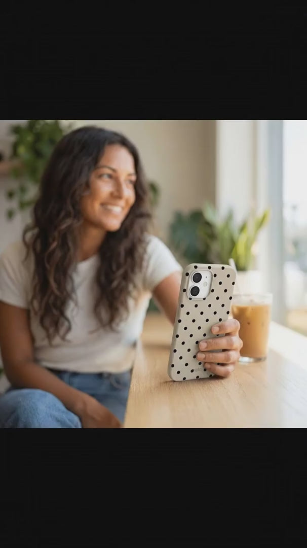 London Fog Latte Pop iPhone 16 Pro Max Case - Product video demonstration