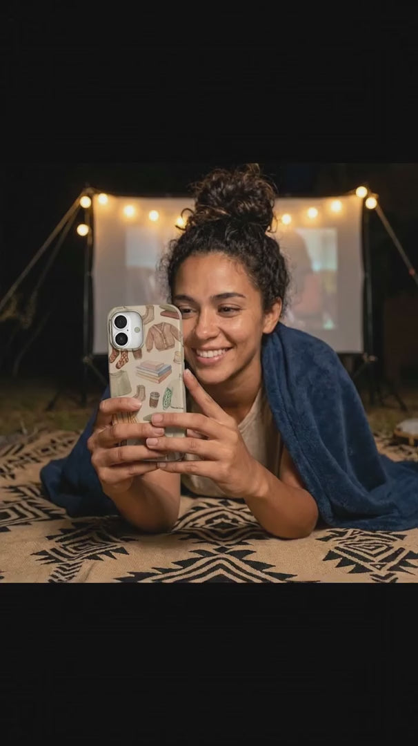 Seashell Cozy Mornings iPhone 16 Pro Case - Product video demonstration