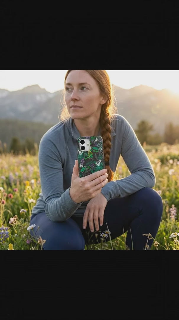 Black Midnight Pond iPhone 16 Pro Case - Product video demonstration