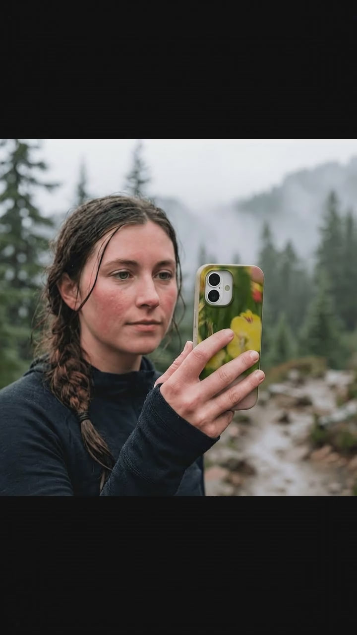 Seashell Full Bloom iPhone 17 Case - Product video demonstration