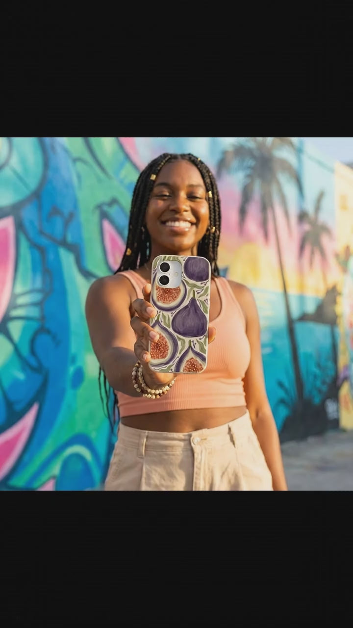 London Fog Fig Season iPhone 17 Case - Product video demonstration