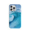 Powder Blue Big Wave iPhone 14 Pro Max Case