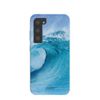 Powder Blue Big Wave Samsung Galaxy S23 Case
