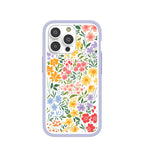 Clear Blooming Wild iPhone 14 Pro Case With Lavender Ridge
