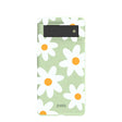 Sage Green Daisy Google Pixel 6 Case