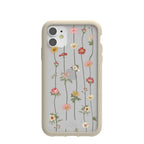 Clear Floral Vines iPhone 11 Case With London Fog Ridge