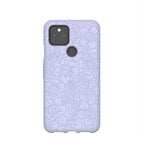 Lavender Flowerbed Google Pixel 5 Case