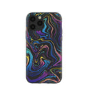 Black Galaxy Swirls iPhone 11 Pro Case