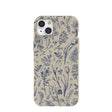 London Fog Indigo Bouquet iPhone 15 Plus Case