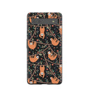 Black Jungle Sloths Google Pixel 6a Case