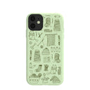 Sage Green Knit Nook iPhone 11 Case