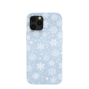 Powder Blue Let it Snow iPhone 12 Pro Max Case