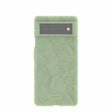 Sage Green Lushy Leaves Google Pixel 6 Case