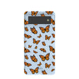 Powder Blue Monarchs in flight Google Pixel 6 Case