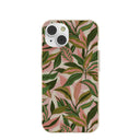 London Fog Pink Botanics iPhone 14 Case