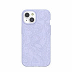 Lavender Sea Tentacles iPhone 14 Case