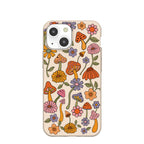 Seashell Shrooms and Blooms iPhone 13 Mini Case