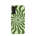 Sage Green Watermelon Time Warp Samsung Galaxy S21 Case